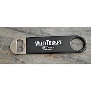 Wild Turkey Bottle Opener 7 Inch Jimmy Russell Quote On Other Side